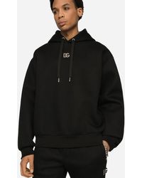 Training Herren Bekleidung Sport- Dolce & Gabbana Baumwolle Italia Sweatshirt in Grau für Herren und Fitnesskleidung Sweatshirts 
