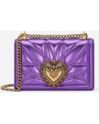 Dolce & Gabbana - Borsa A Spalla Devotion Media - Lyst