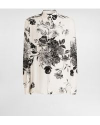 Dolce & Gabbana - Flower Bouquet-Print Jacquard Shirt - Lyst