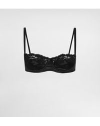 Dolce & Gabbana - Balconette-Bh Aus Satin Und Spitze - Lyst