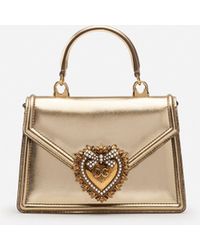 Dolce & Gabbana Small Devotion Bag - Metallic