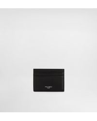 Dolce & Gabbana - Woven Plongé Calfskin Card Holder - Lyst