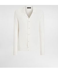 Dolce & Gabbana - Cotton Openwork-Knit Shirt - Lyst
