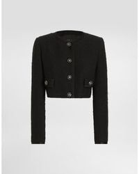 Dolce & Gabbana - Rachel Basketweave Jacket - Lyst