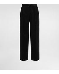 Dolce & Gabbana - Velvet Trousers - Lyst
