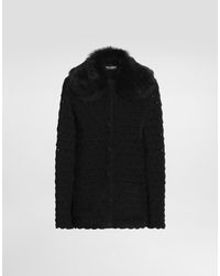Dolce & Gabbana - Crochet Jacket - Lyst