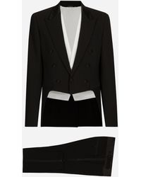 Dolce & Gabbana - Single-Breasted Tuxedo Suit - Lyst