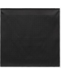Dolce & Gabbana - Silk Jacquard Pocket Square With Dg Logo - Lyst