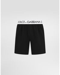 Dolce & Gabbana - Two-Way Stretch Cotton Boxer Shorts - Lyst
