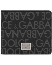 Dolce & Gabbana - Jacquard Wallet - Lyst