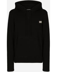 Dolce & Gabbana - Wool And Cashmere Hooded Sweater - Lyst