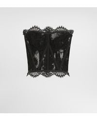 Dolce & Gabbana - Lace Bustier - Lyst