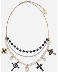 Dolce & Gabbana - 18K And Sicily Sapphire Necklace - Lyst