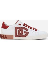 Dolce & Gabbana - ポルトフィーノ レザースニーカー - Lyst