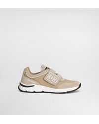 Dolce & Gabbana - Zapatilla Dg Running De Tejido De Malla Y Serraje - Lyst