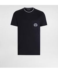 Dolce & Gabbana - Crew Neck T-Shirt With Embroidered Logo - Lyst