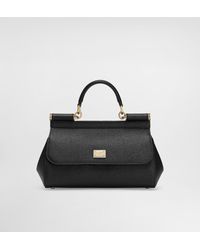 Dolce & Gabbana - Borsa A Mano Sicily Media - Lyst