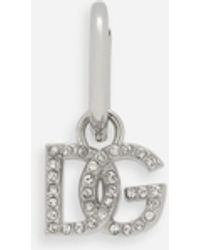 Dolce & Gabbana - Mono boucle d'oreille à logo DG - Lyst