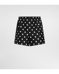 Dolce & Gabbana - Polka Dot-Print Silk Twill Boxer Shorts� - Lyst