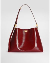 Dolce & Gabbana - Large Vittoria Calfskin Shoulder Bag - Lyst