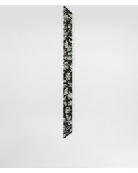 Dolce & Gabbana - 6X100 Small Flower Bouquet-Print Silk Twill Bandeau - Lyst