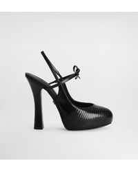 Dolce & Gabbana - Lizard Skin Slingbacks - Lyst