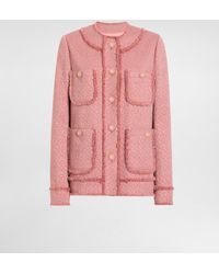 Dolce & Gabbana - Wool Blazer With Front Pockets - Lyst