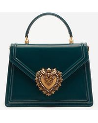Dolce & Gabbana Medium Devotion Bag - Blue