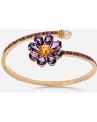 Dolce & Gabbana - Spring Bracelet 18-Carat, Amethysts, And Citrine - Lyst