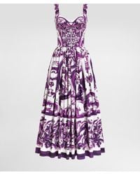 Dolce & Gabbana - Abito Lungo - Lyst
