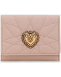 Dolce & Gabbana - Devotion Matelasse Wallet - Lyst