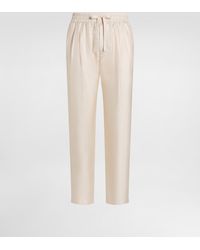 Dolce & Gabbana - Hose Aus Seide - Lyst