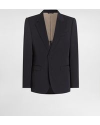 Dolce & Gabbana - Single-Breasted Taormina Wool Canvas Jacket - Lyst