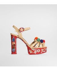 Dolce & Gabbana - Sandalo Plt - Lyst
