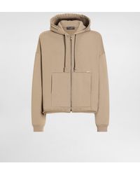 Dolce & Gabbana - Zip-Up Hoodie - Lyst