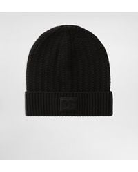 Dolce & Gabbana - Strickmütze Mit Zopfmuster - Lyst