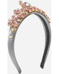Dolce & Gabbana - Haarreif Mit Bijoux-Applikationen Allover - Lyst