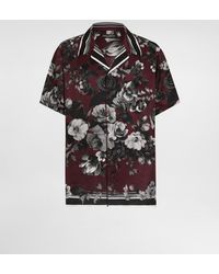Dolce & Gabbana - Peony Ramage-Print Hawaii Twill Shirt - Lyst