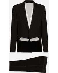 Dolce & Gabbana - Single-Breasted Tuxedo Suit - Lyst