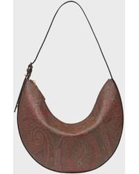 Etro - Borsa Hobo Essential Media Paisley - Lyst