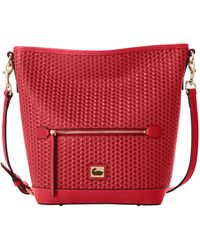dooney and bourke camden woven hobo