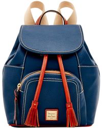 dooney and bourke leather backpack