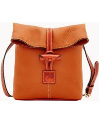 dooney pebble grain toggle crossbody