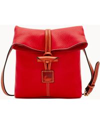 dooney pebble grain toggle crossbody