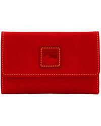 dooney and bourke florentine flap wallet