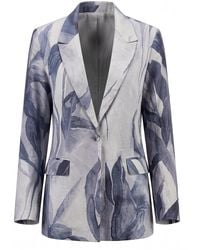 IEVA - Floral Relaxed Tailored Blazer - Lyst