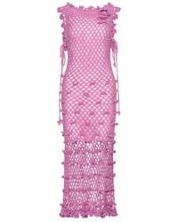 Andreeva - Sofia Handmade Knit Dress - Lyst