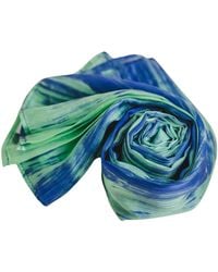 SILK & BEARS - Brushstroke Scarf - Lyst