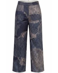 IEVA - Charcoal Rust Fluid Trousers - Lyst