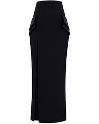 DAR ANN STUDIO - Executive Maxi Skirt - Lyst